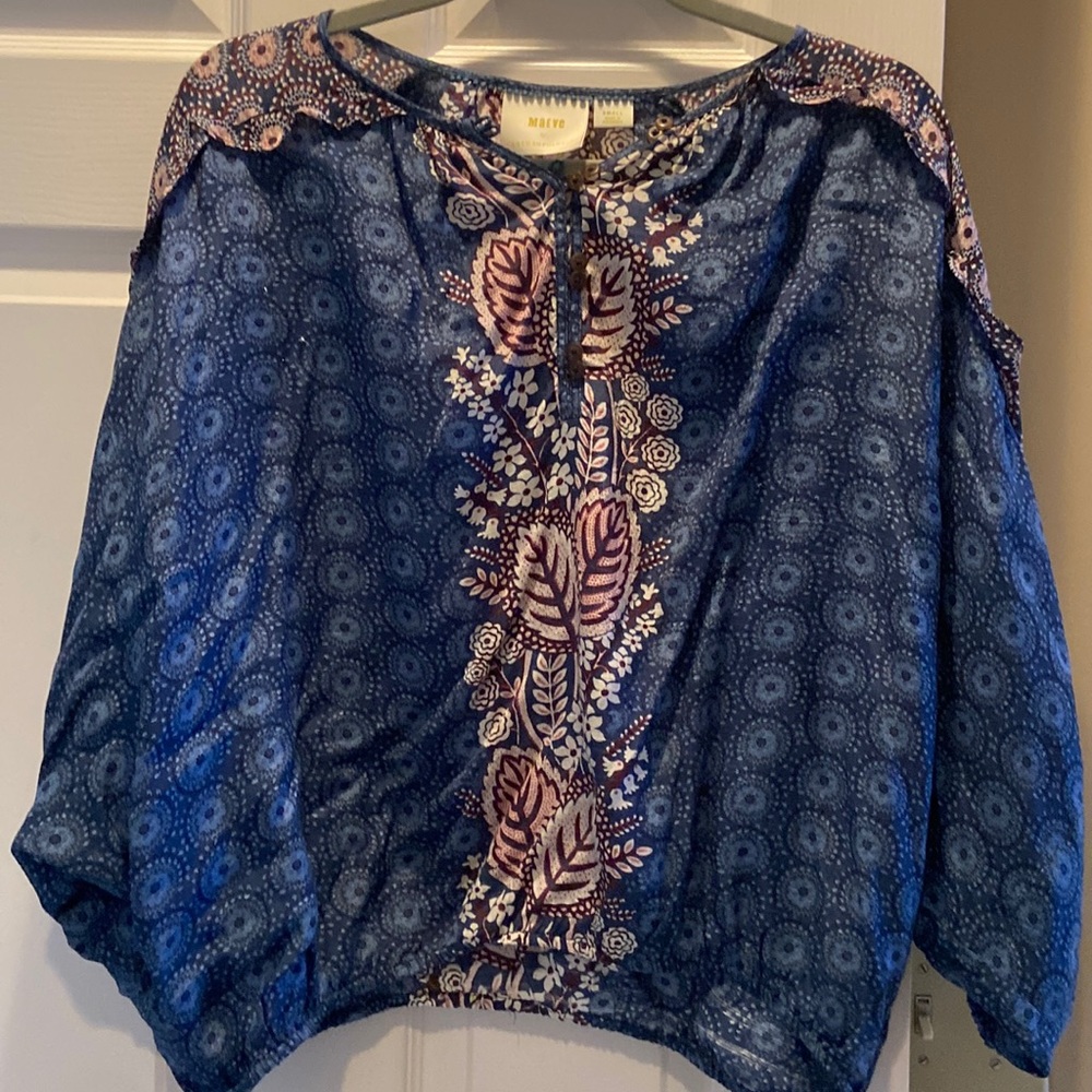 Size small Mauve from Anthropology womens top
